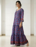 Vestido Seda Hindú India Fiesta