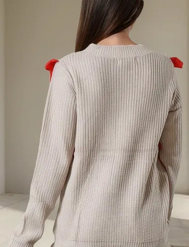 Sweater Con Volados Y Cierres