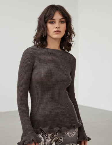Sweater Tejido Diseño  Marca Vestite Y Andate