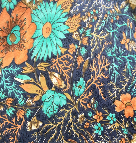 Vestido Mangas Oxford Importado Seda Hindú
