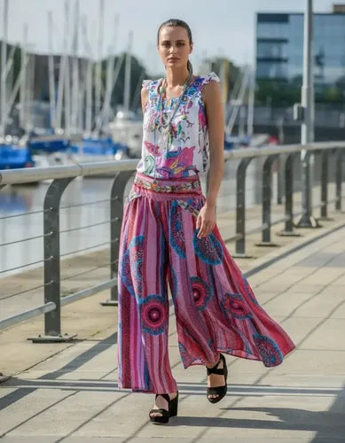 Pantalón Palazzo Extra Ancho