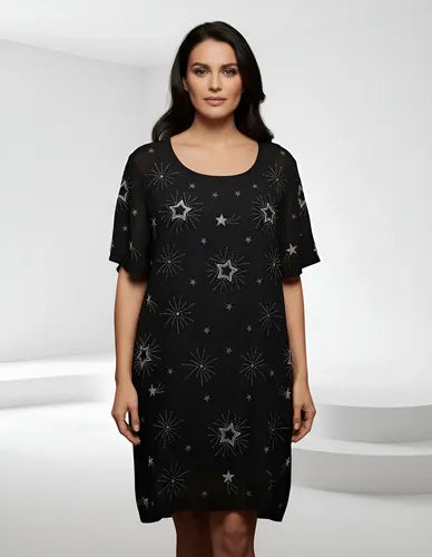 Vestido Noche Importado Fiesta Strass