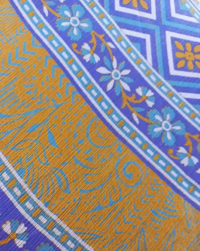 Vestido Solero Seda Hindu  Modelo Amplio
