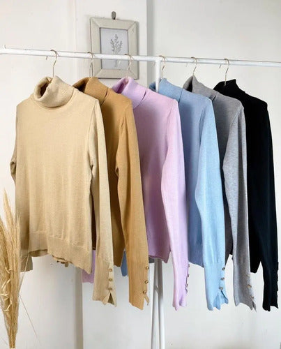 Sweater Básico  Polera Colores