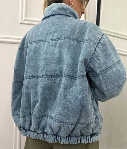 Campera De Abrigo Puffer Jean