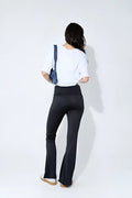 Calza Negra Oxford Cintura Doble