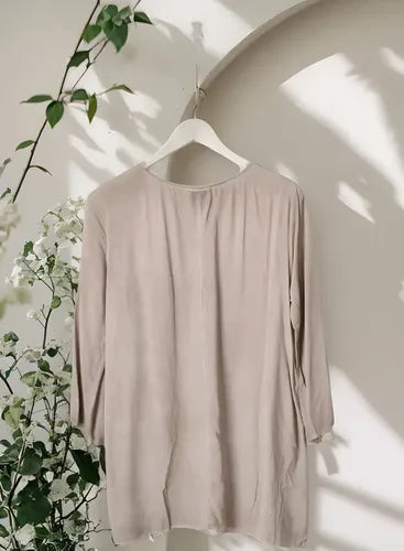 Blusa Tunica Camisa Importada Manga 3/4
