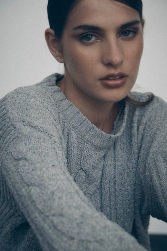 Sweater Pullover Chenille Básico