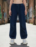 Pantalón Jean Parachute Denim Hilo Contraste