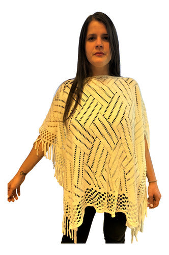Poncho Ruana Tejidos Importados