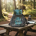 Mochila Bordada Estilo Folk Lentejuelas