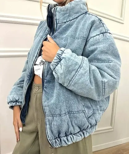 Campera De Abrigo Puffer Jean