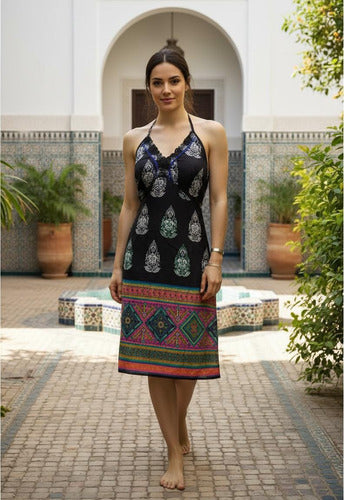 Vestido Solero Importado Estampado