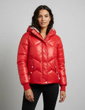 Campera De Abrigo Puffer Importada Over Metalizada