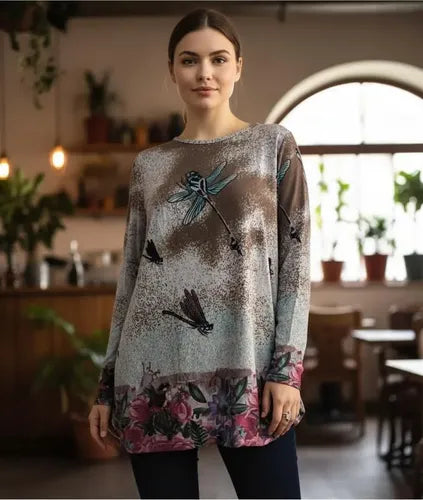 Sweater De Lanilla Con Estampa. Importados  Varios Modelos