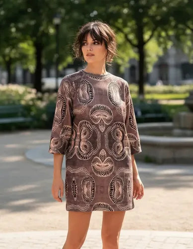 Vestido Buzo Oversize De Diseño