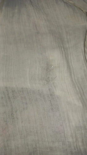 Saco Chaqueta Boho Importada Bordada Nueva De 2da Selección Crudo Bordado M