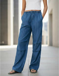 Pantalón De Jean Camisero Parachute Denim Modelo Amplio