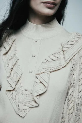 Sweater Importado Cod. 0024 Beige Liso Único