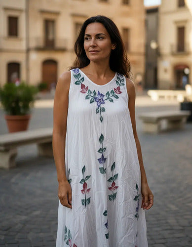 Vestido Solero India Hindú Talle Grande Nuevo 2da Selección