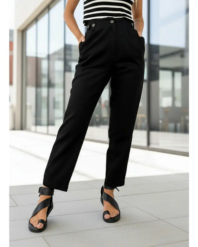 Pantalón De Lino