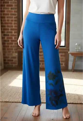 Pantalón Comodo De Lanilla Boho Hippie