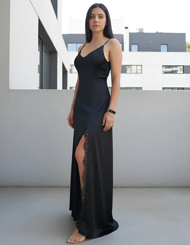 Vestido Largo Fiesta Espalda Descubierta Maxi