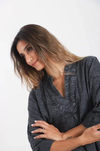 Vestido Túnica De Jean Denim
