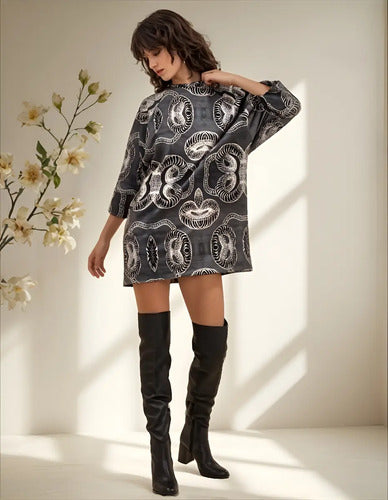 Vestido Buzo Oversize De Diseño
