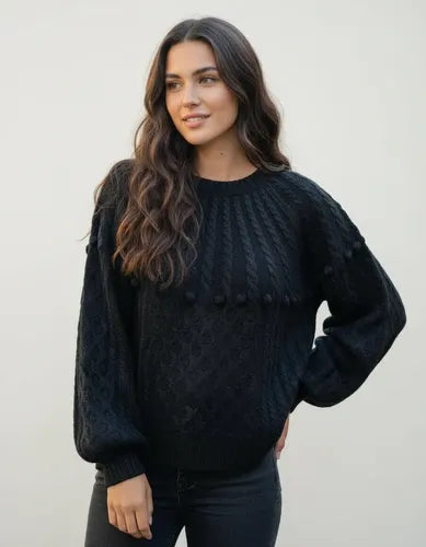 Sweater Tejido Folk Cod. 022 Modelo Amplio