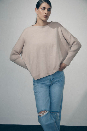 Sweater Tejido Grande Oversize