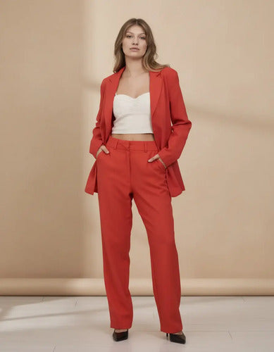 Saco Blazer De Lino