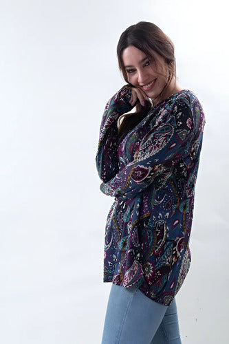 Sweater De Lanilla Con Estampa. Importados  Varios Modelos