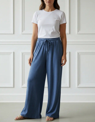 Pantalon Jogger Wide Leg De Morley