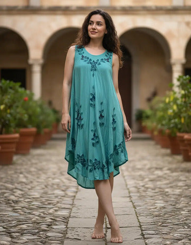 Vestido Solero India Hindú Talle Grande Nuevo 2da Selección