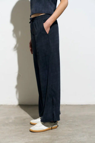 Pantalon Jogger Wide Leg De Morley