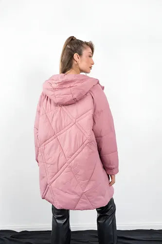 Campera  De Abrigo Puffer Importada Larga