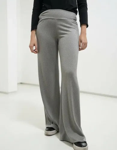 Pantalón Palazzo Básico De Lanilla