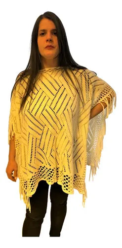 Poncho Ruana Tejidos Importados