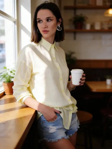Camisa Camisola Oversize De Diseño Marca Vestite Y Andate