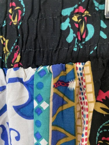 Pollera Larga Maxi Estampada