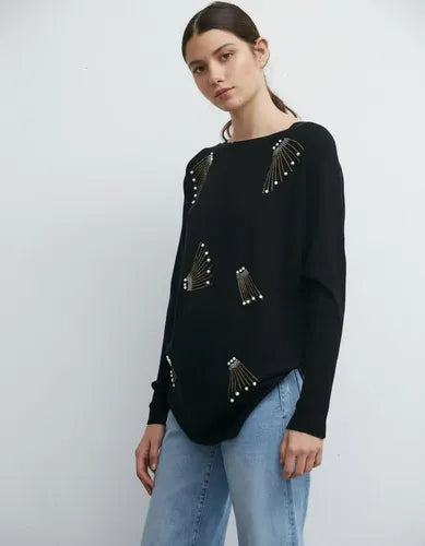 Sweater Con Strass Importado Cod. 220