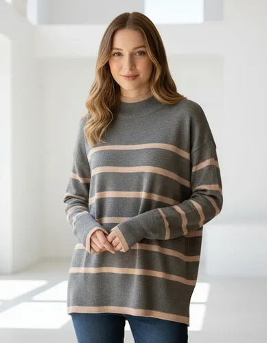 Sweater Tejido Amplio Oversize Grande