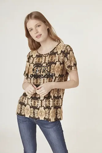 Remera Importada Reptil Girl Power