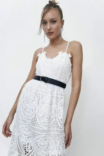 Vestido  Solero Importado Fiesta Broderie