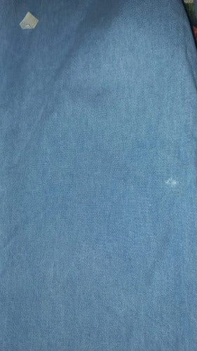 Pantalón Jean Amplio Palazzo Denim Nuevo 2da Selección Celeste Liso M