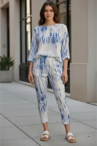Pantalón Liviano Batik Azul Batik U