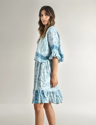 Vestido De Seda Hindú Mod. 5
