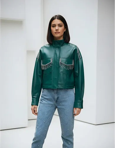Campera Eco Cuero Importada