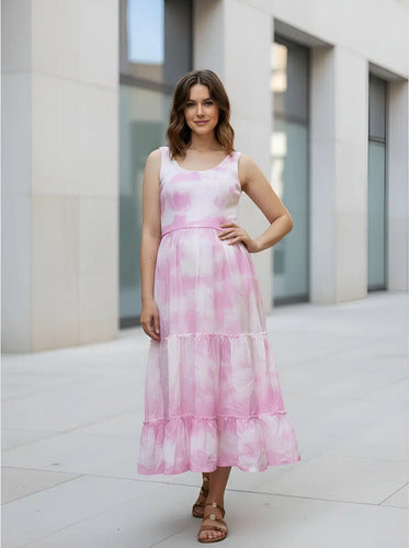 Solero Vestido Con Volados Batik